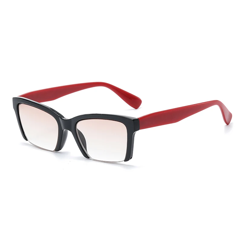 F8214 full rim TR frame colored presbyopia minus supplier wholesale glasses women corrective eyeglasses flexible Reading Glasses