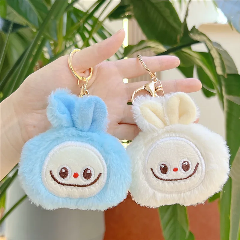Anime Summer Hawaii kulomi Plush keychain stuffed animal Kawaii Sunglasses My Melody Pendant Schoolbag Accessory Plush toy