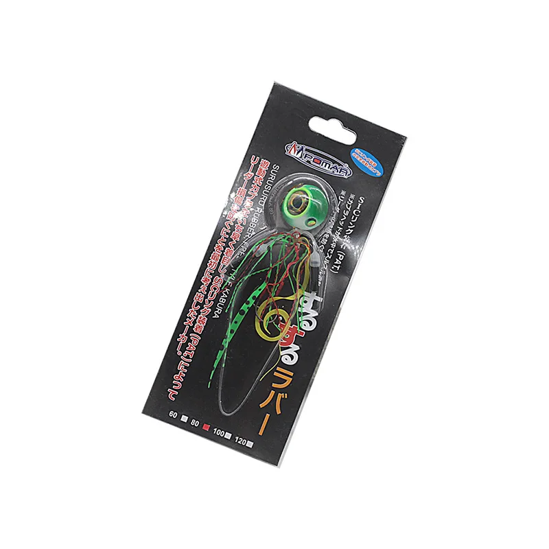 60 г 80 100 120 Kabura lure Pesca Slider Snapper Sea bream Jig head с юбкой lead jig