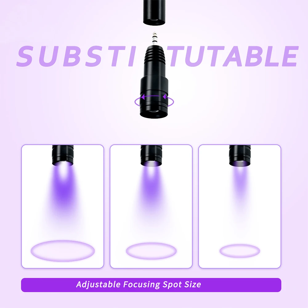 Clear Blue Purple UV Glue Lashes Fast Drying Waterproof UV Lash Extension Glue