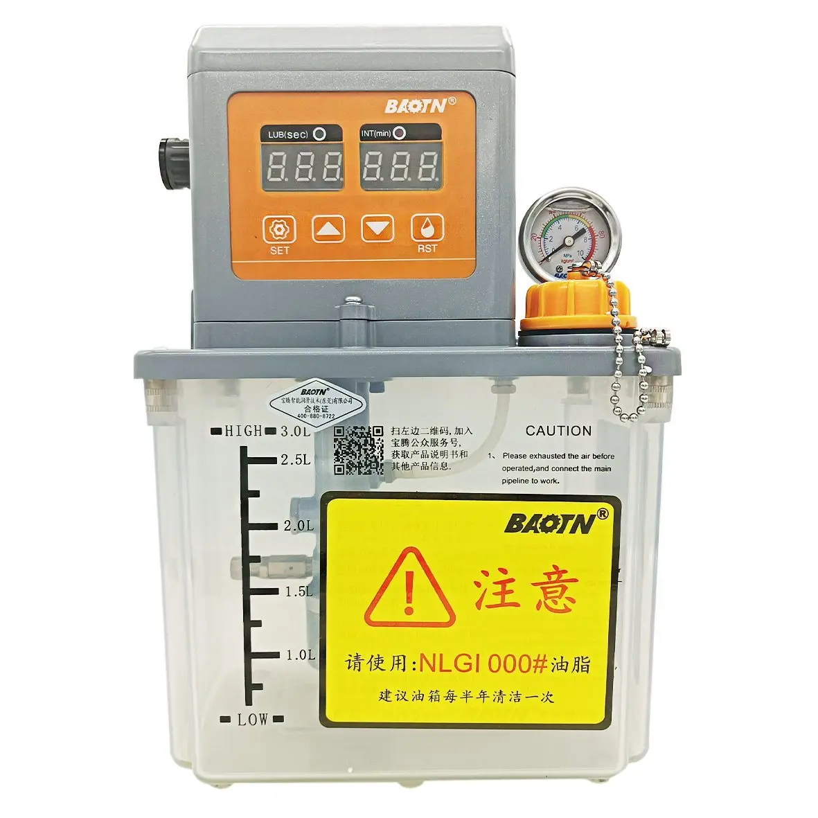 Baotn Grease Lubrication System Centralized Lubrication Digital Grease Lubrication Pump Progressive Type Grease Lubication Pump