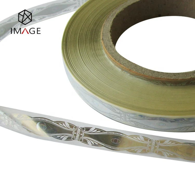 Foil form Security Hologram Strip for Blister Packaging