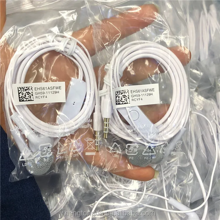 Original hot sale Good quality YS EHS61ASFWE YJ handsfree Wire earphone headset for Samsung 5830 C550 Android Mobile Universal