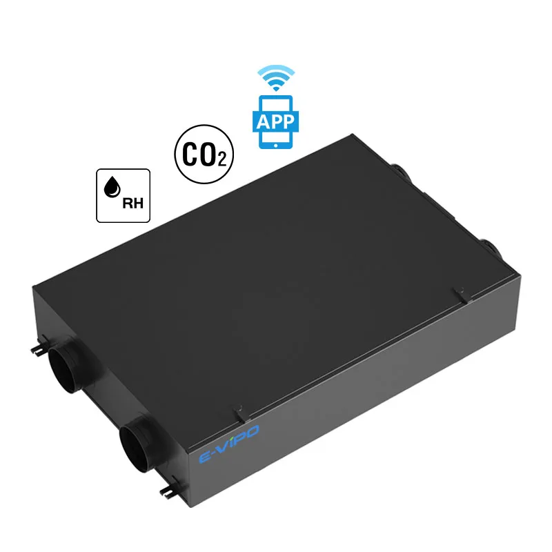 Airflow 300m3/h Fresh Air Handling Unit Ventilation System HRU Heat Recovery Unit