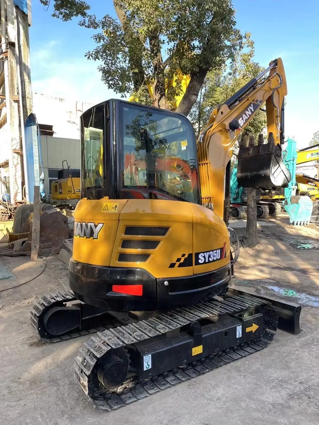 Mini Excavator Sany 35U Track Crawler 3.5 tons Micro Digger Tractor Chinese cheap excavator SANY SY35U for sale