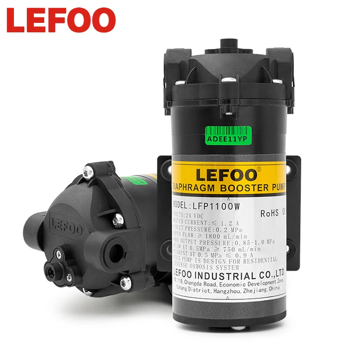 LEFOO 24 volt pump china food grade diaphragm pump ro booster water pump