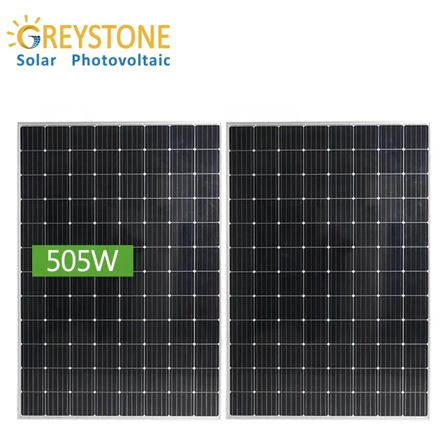 505 ватт экономичный, и он имеет высокую эффективность Максимальная мощность Моно панели солнечных батарей