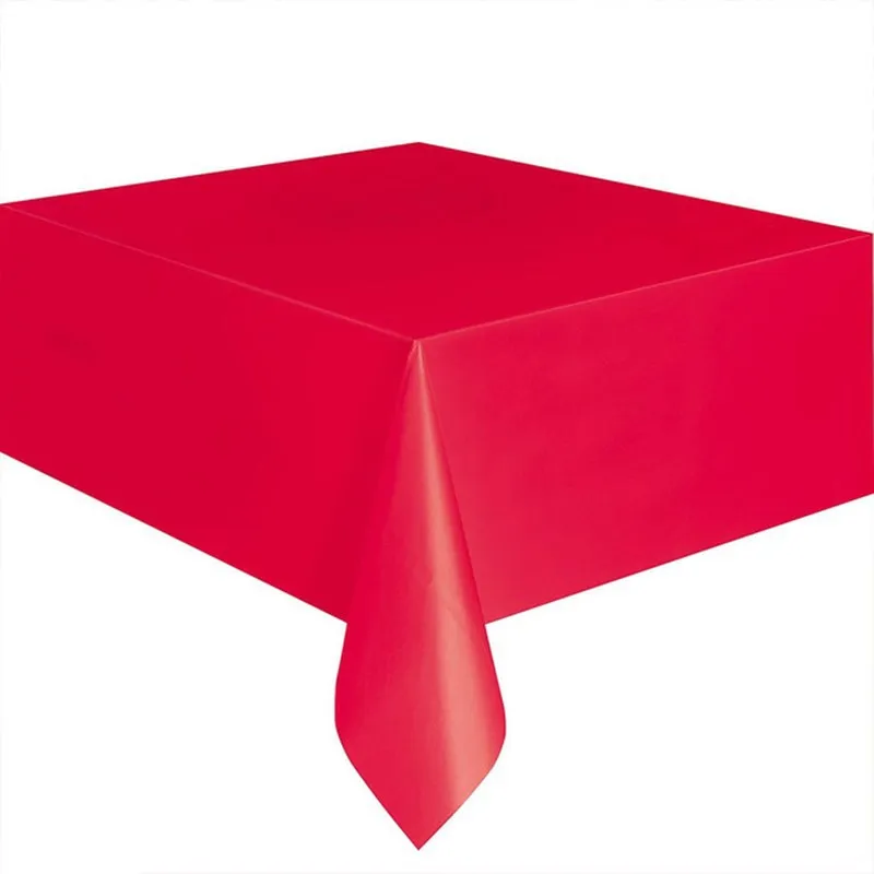 Luxury Party Birthday Table Cloth Massage Table Cover Disposable Peva Plastic Tablecloth 137x183cm