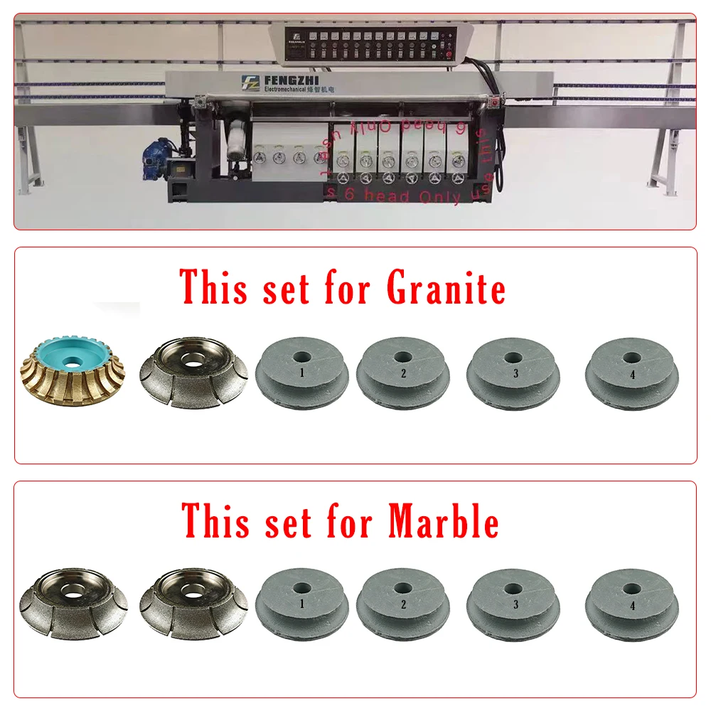 1/4 Round Diamond Sintered Profile Grinding Wheels Abrasive Tools for Efficient Granite Edge Profiling