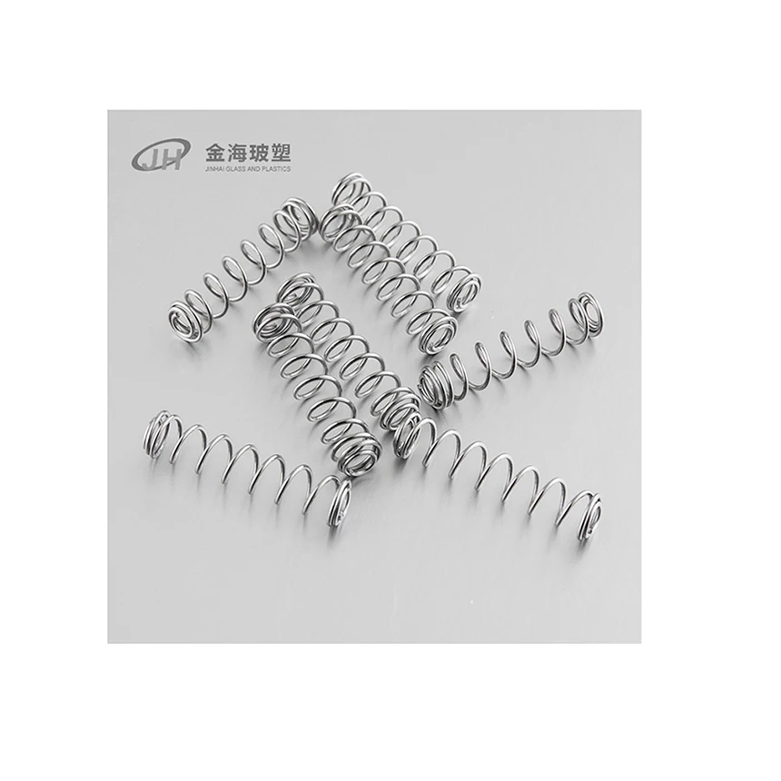 Высококачественная Серебряная стальная пружина 304H с индивидуальным размером и формой