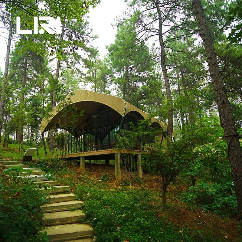 Роскошный зимний сафари юрта дом зимняя палатка для глаз с отдельной ванной