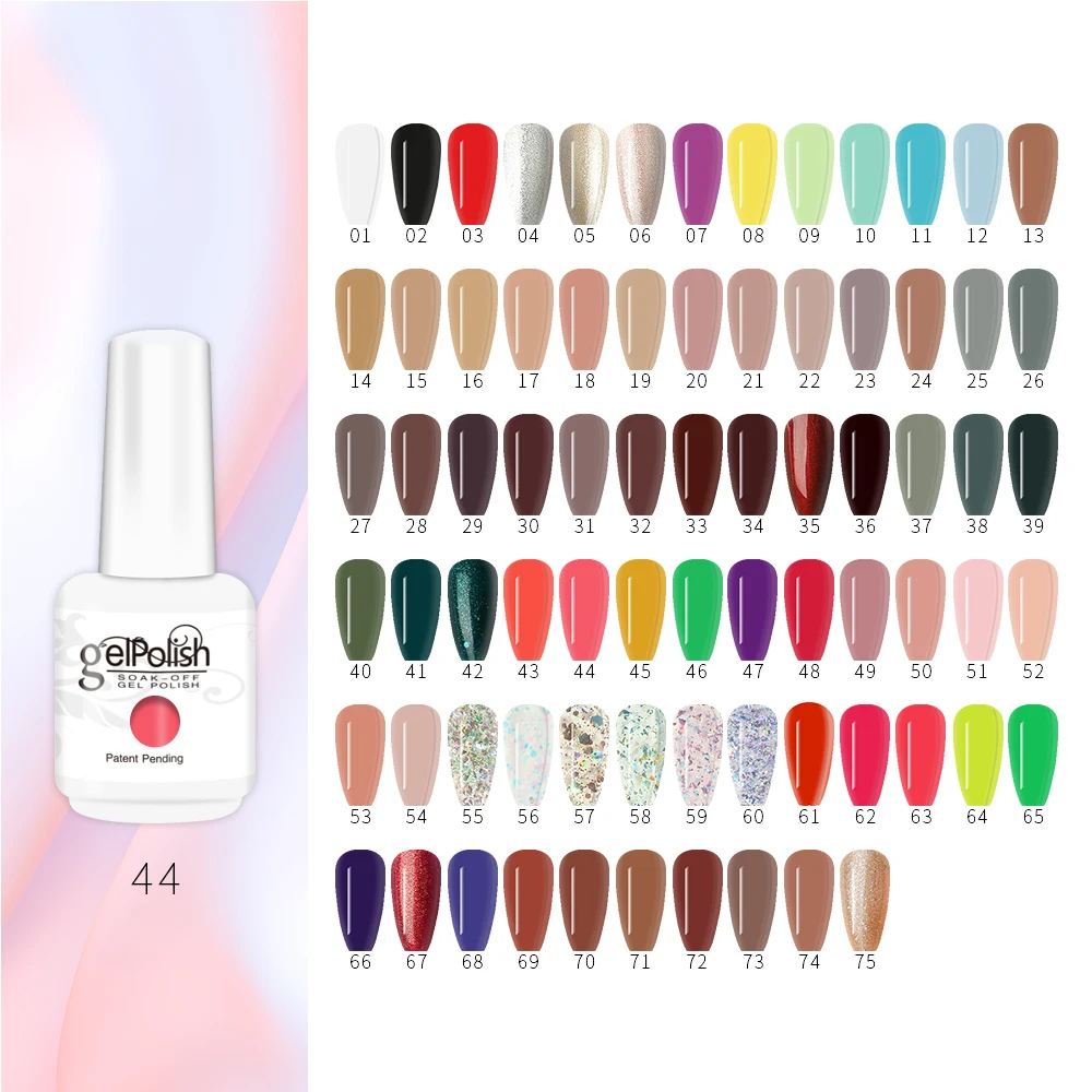 Hote sale Wholesale long lasting varnish gel polish manufacturer 15ml OEM 1KG 5KGS soak off  uv nails gel