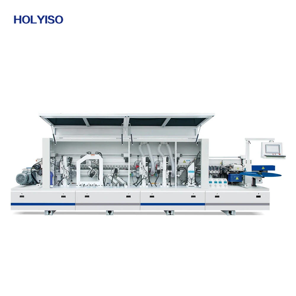 HOLYISO KIE-468F Pneumatic Automatic Edge Banding Machine Wood Machine Edge Banding Machinery Wooden Automatic Edgebander