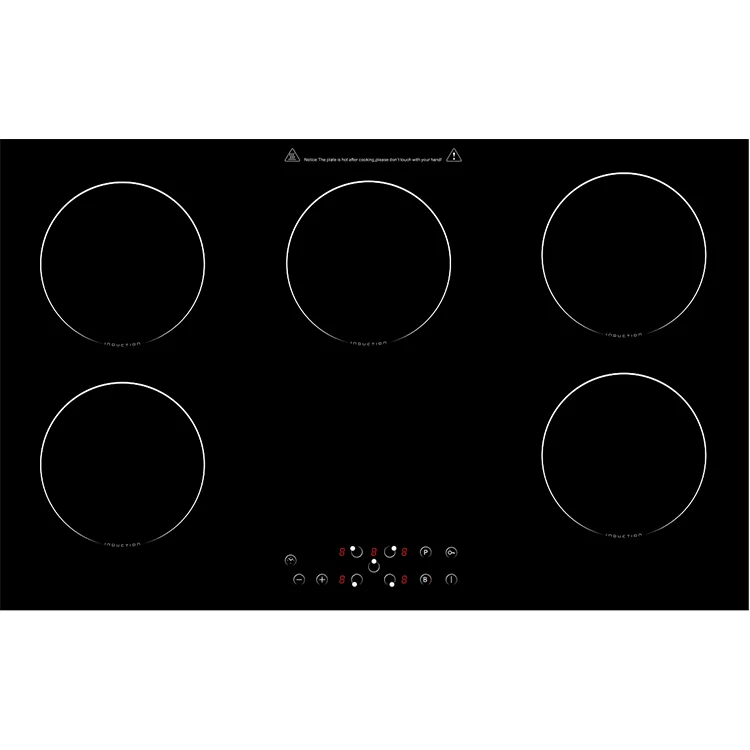 Universal Induction Hob Electric Cooktop Induction Stove Cooker 5 Burner Induction Cooker