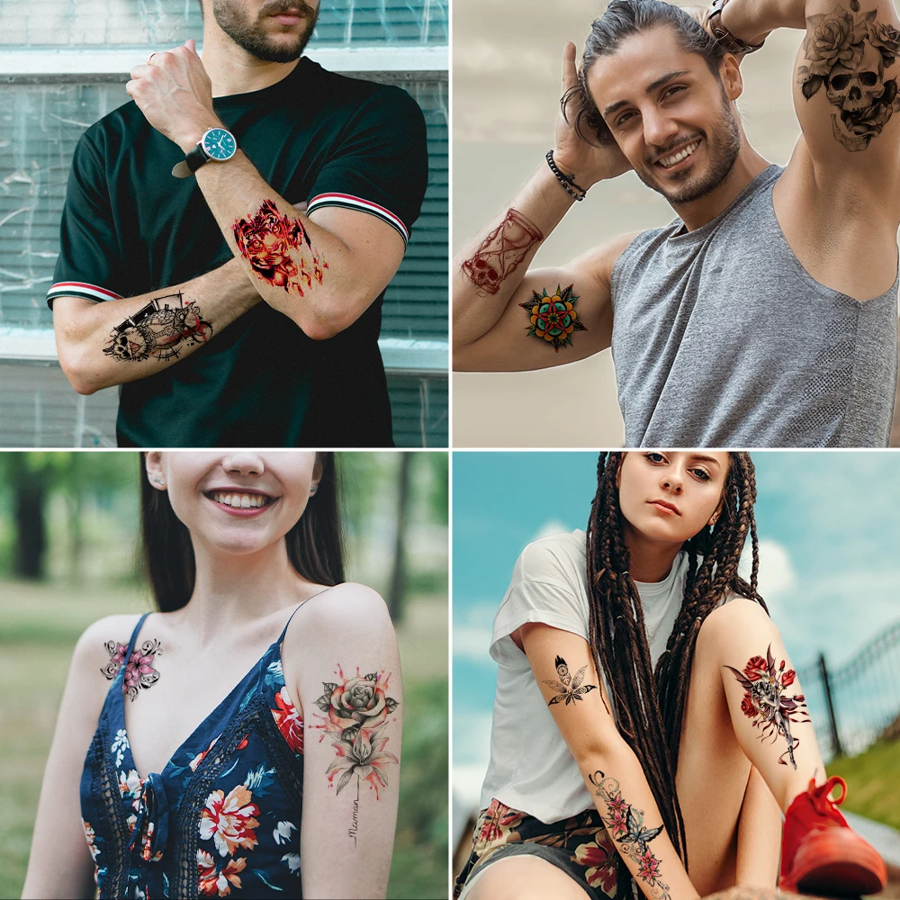 Fast delivery Easy to transfer DIY tattoo paper water transfer for laser printer for body