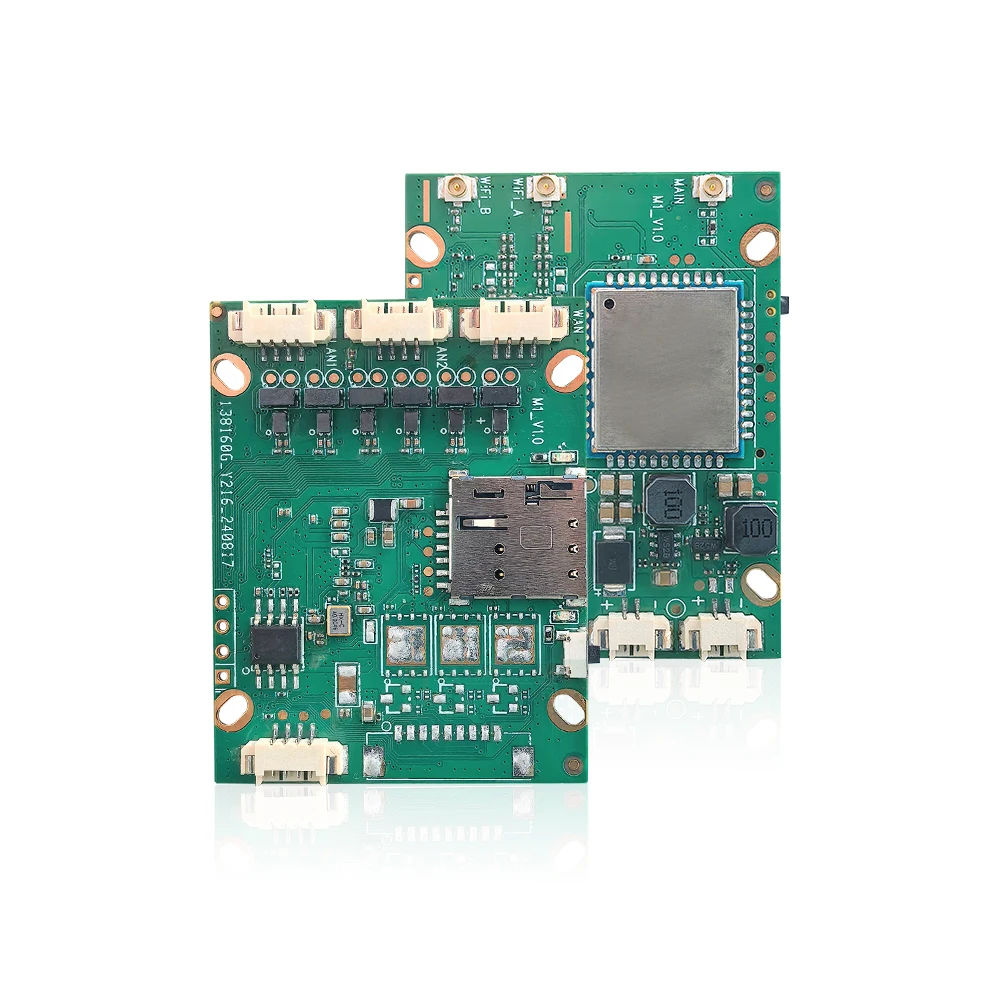 LTE CAT1 Модуль платы с WAN LAN WiFi TTL порт с слотом для сим-карт Plug and Play на основе Linux поддержка OpenWRT