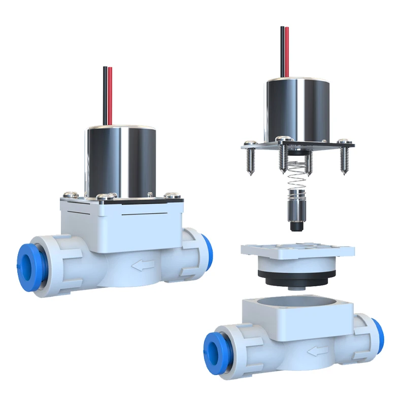 Factory Mini G1/4 Inch low pressure DC 3V 6V 12v Control Pulse sanitary touchless urinal water Solenoid Valve