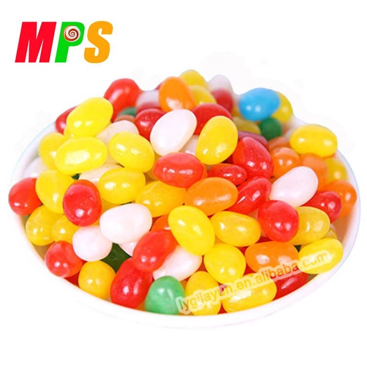 Halal Jelly Candy Colourful Fruity Gummy Jelly Beans