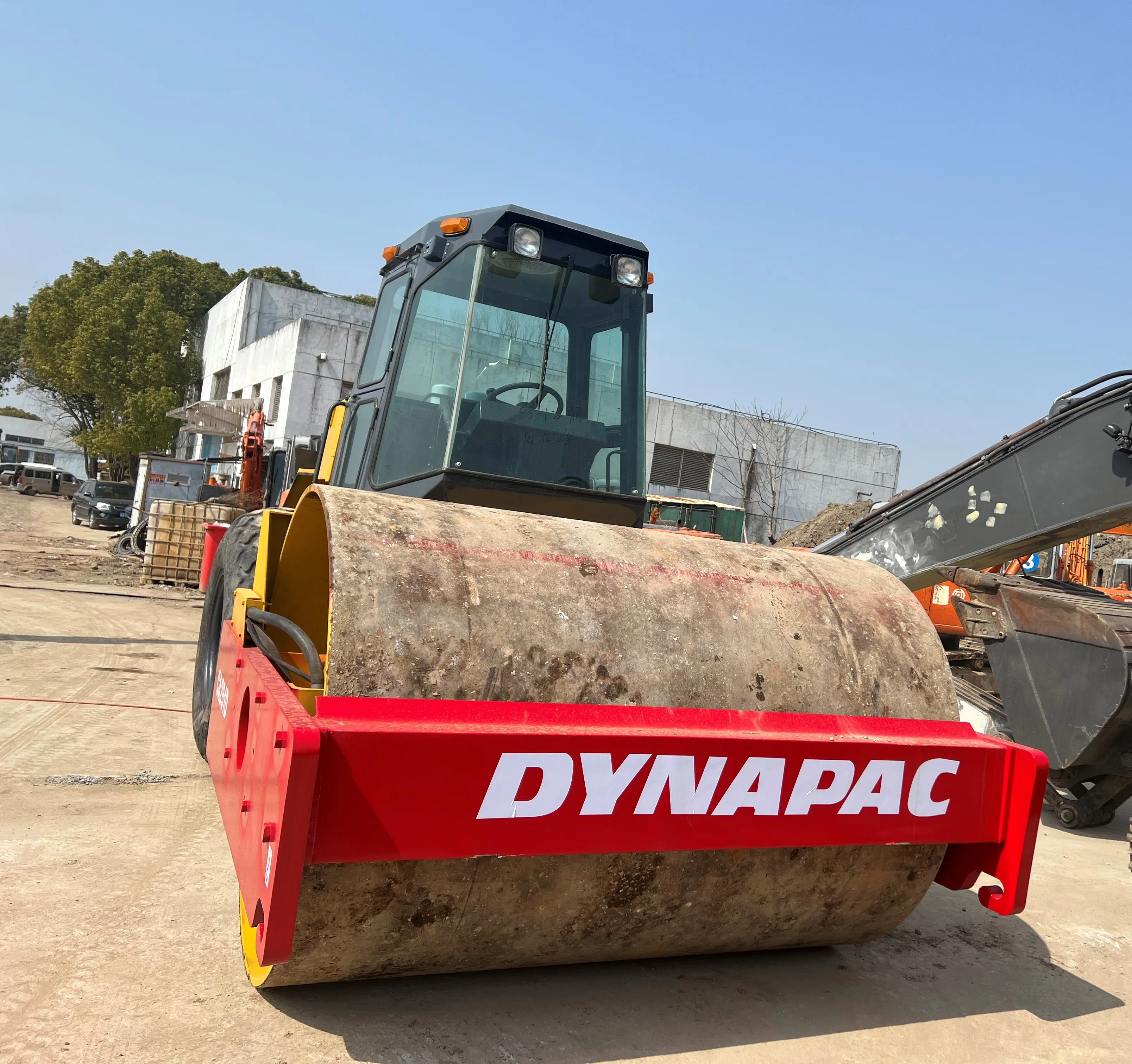 used Dynapac road rollers CA251D SINGLE STEEL roller machine road construction equipment for sale