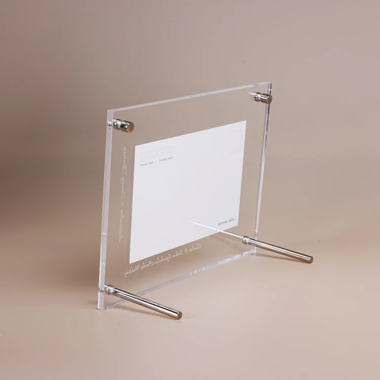 Wholesale Custom Size/Logo Magnetic Photo Frames Acrylic Frame acrylic magnetic photo frame