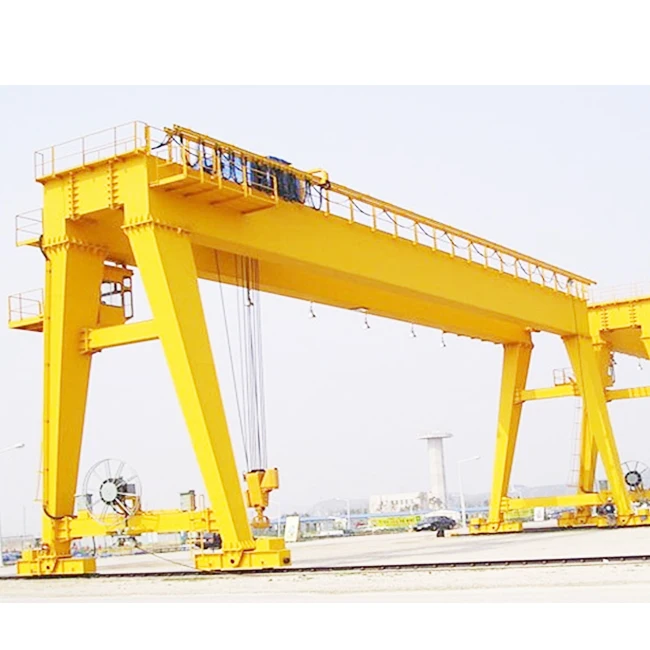 Customized service 150tons gantry crane with trolley for lifting