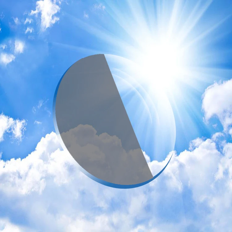 Hot Selling Wholesale Resin 1.56 Photochromic Grey Optical Lenses Glass Trending 2024