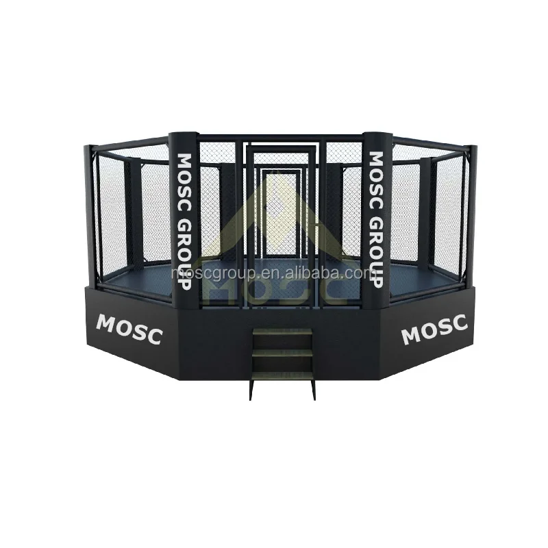 MOSC клетка для боевых искусств Mma fights Cage с платформой