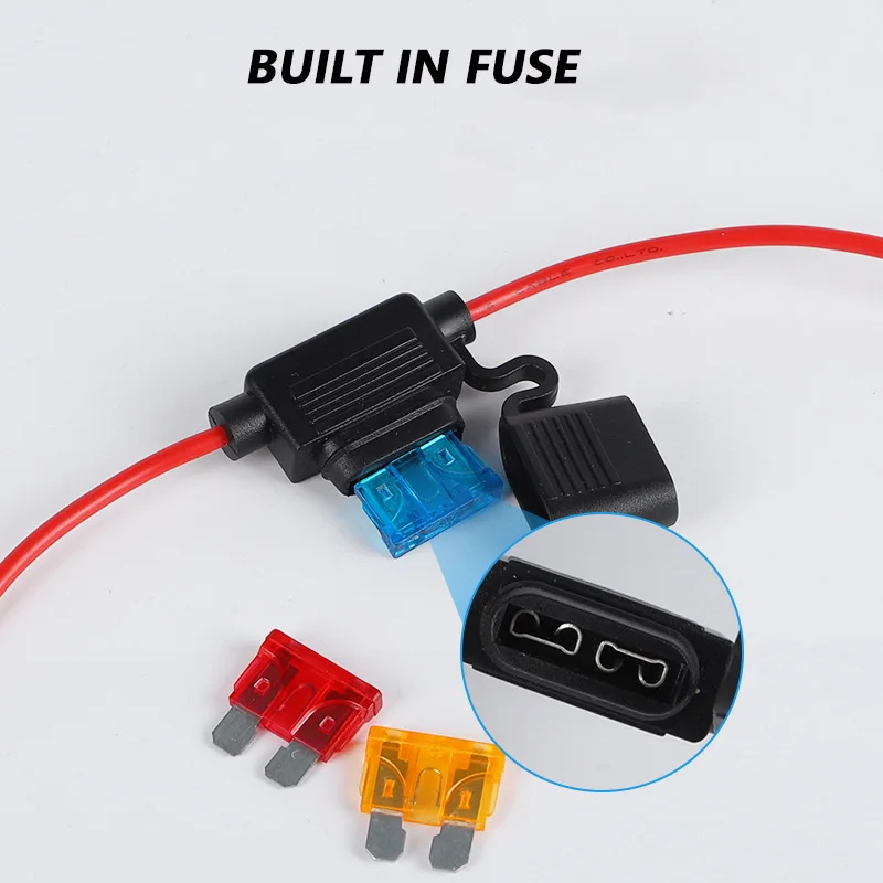 10A 20A 30A plug-in car fuse holder waterproof car fuse holder car modified fuse holder