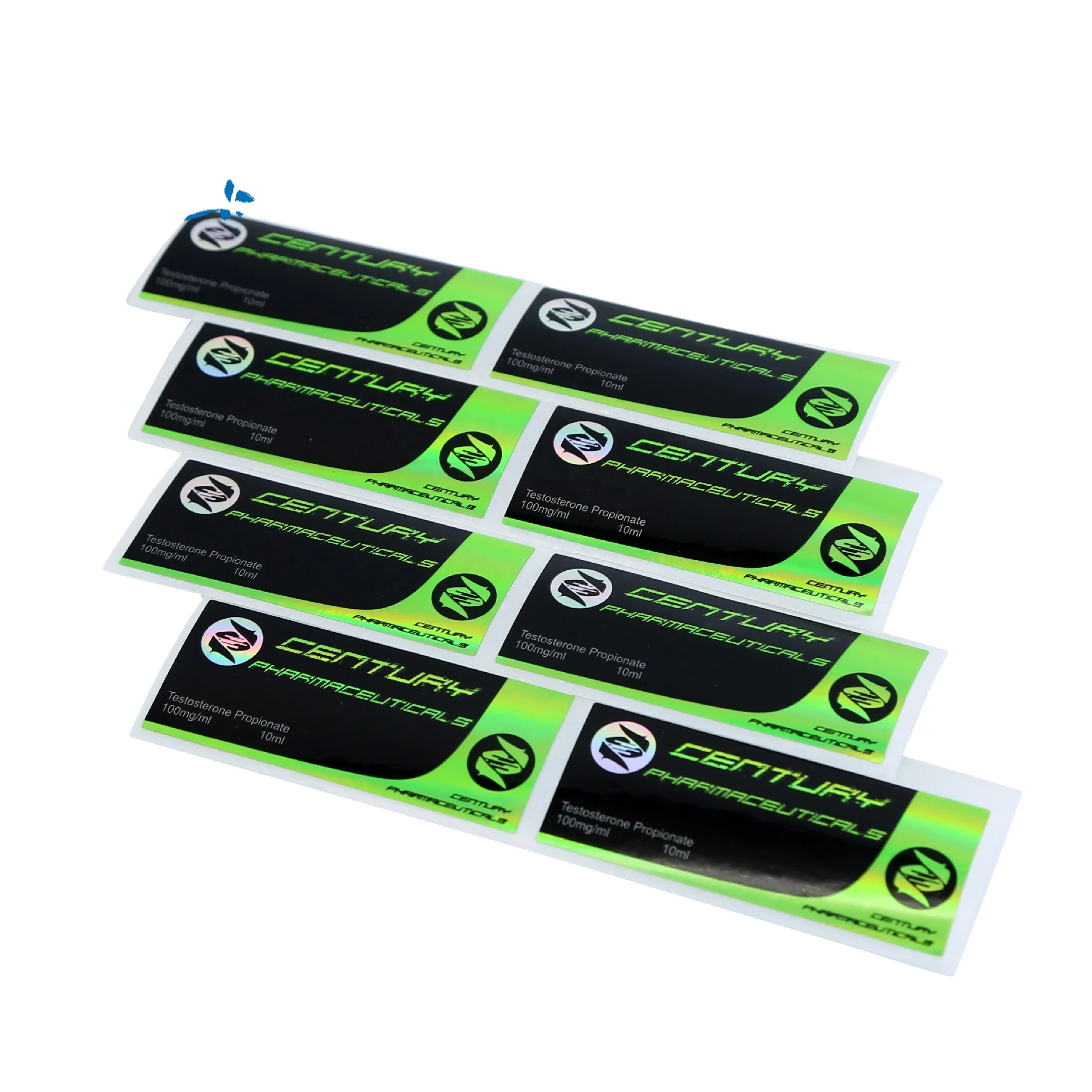 hologram machine pharmaceutical vial label sticker for medicine