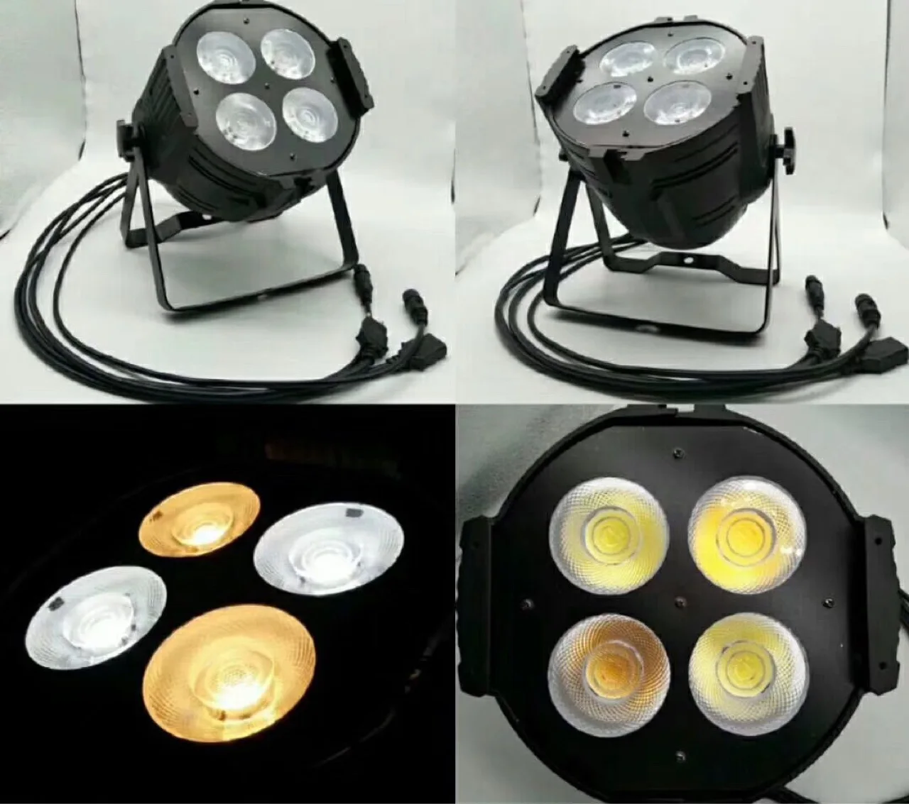 350 Вт RGB 3 в 1 COB Led Par поверхностное освещение DMX
