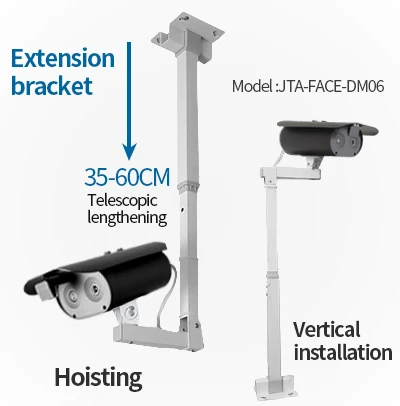 Новейшая версия, высокая точность, AI распознавание лица, 1080P IP TV, обнаружение температуры тела, обнаружение лихорадки, Инфракрасная тепловая камера с поддержкой 20 лиц