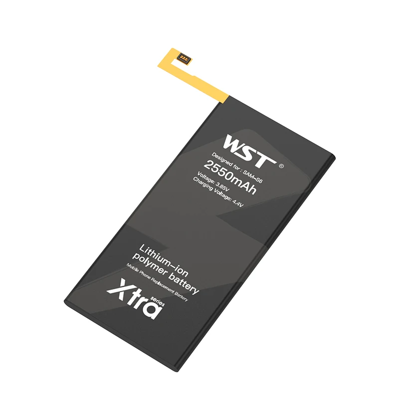  Оригинальный аккумулятор для мобильного телефона samsung galaxy s6 MSDS UN38.3 с индивидуальным логотипом 2550