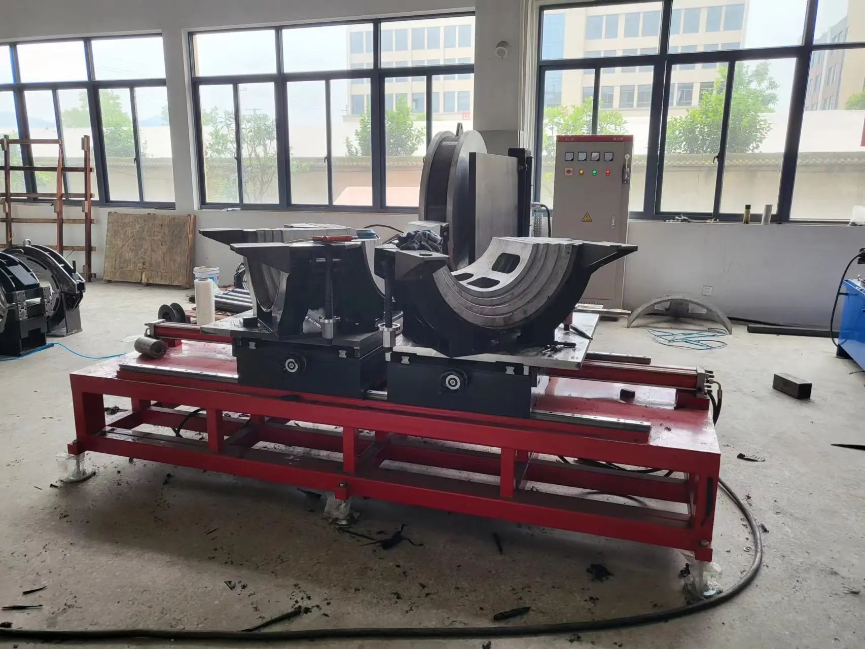 315 Mutil-angle Butt fusion Machine Fitting Fabricating Machine