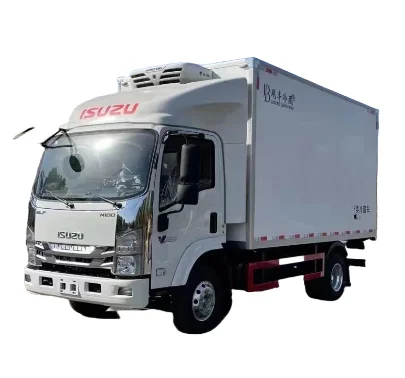 Japan ISUZU  2 3 4 5 6 7 8 10 Tons Refrigerator Van Truck Drive Euro 5 Refrigerated Trucks For Frozen Food