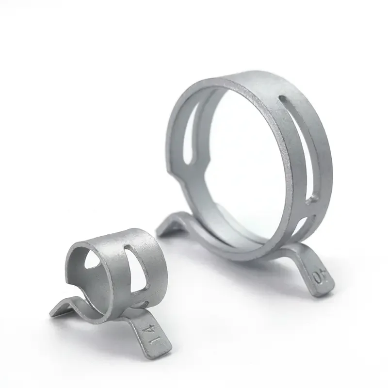 Steel Wire Clip Clamp Stainless Steel Double Wire Spring Hose Clamp Clip Hydraulic Wire Radiator Hose Clamps