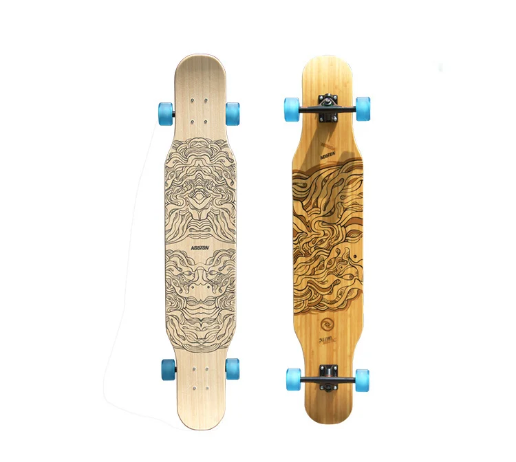 Koston pro hybrid custom maple complete longboard