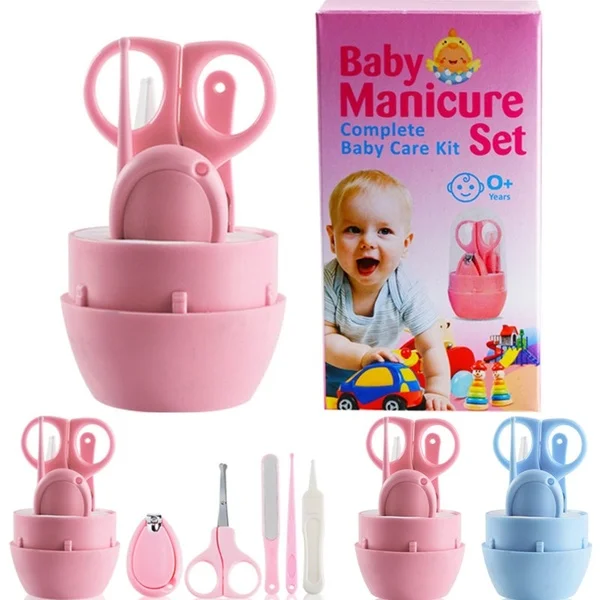 Baby Nail Clippers 5 in 1 Kit Newborn Infant Manicure Grooming Set for Kids Toddlers