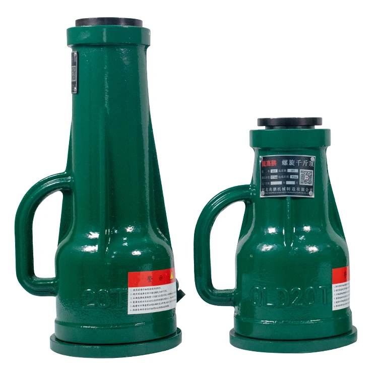 popular construct 25t screw jack green bottle jack