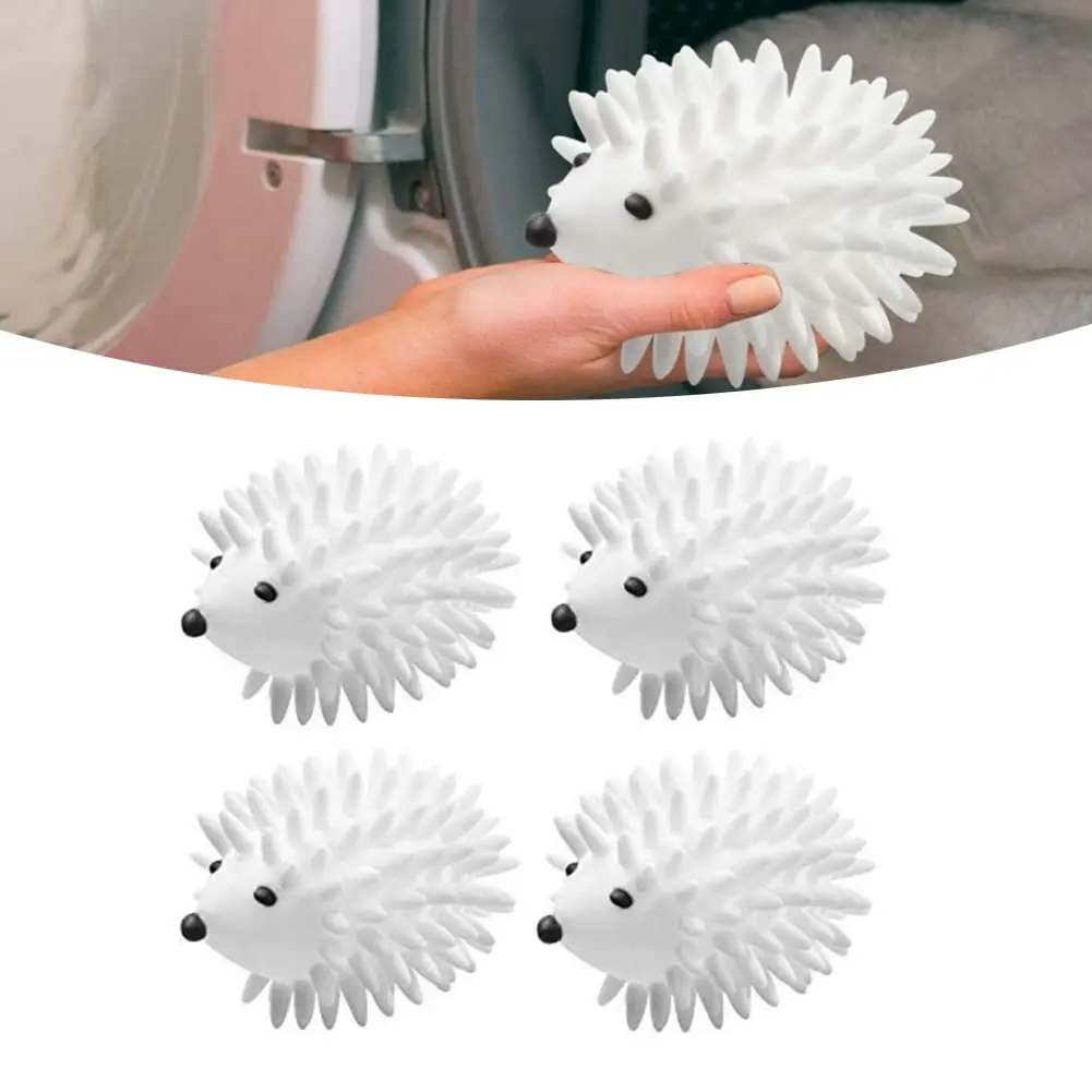 Hedgehog Dryer Balls Reusable Dryer Porcupine Ball for Dryer Machine Anti Static Soft Laundry Washing Balls