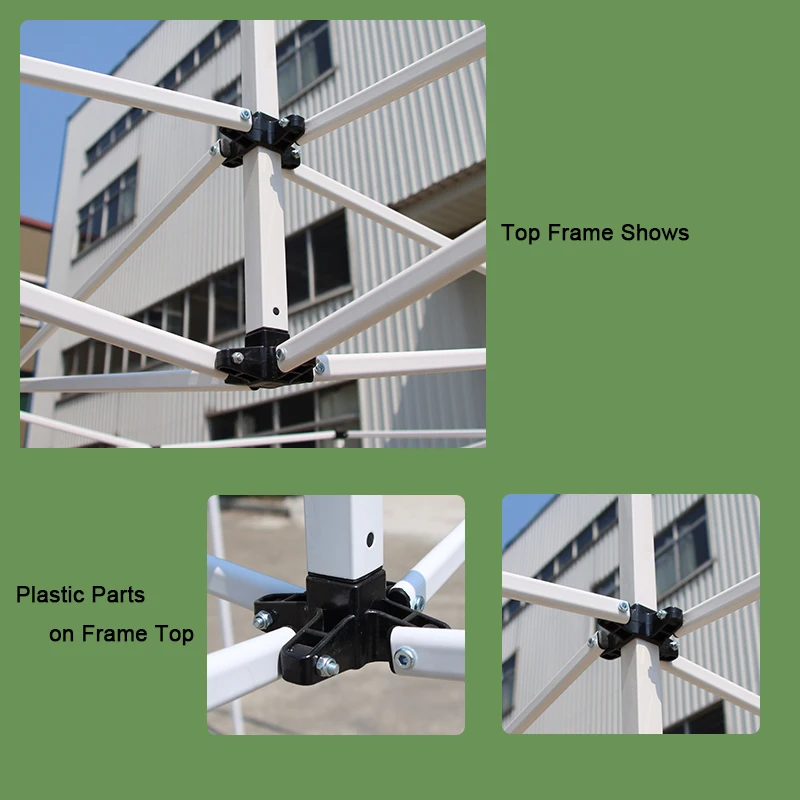 Hot Sale Outdoor Garden Luxury Mini Adjustable Size Hexagonal Folding Gazebo