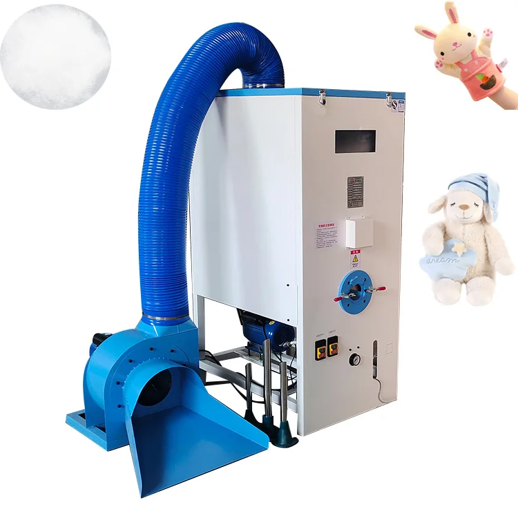 Multi-model toy doll filling machine PP cotton filling plush toys special cotton filling machine