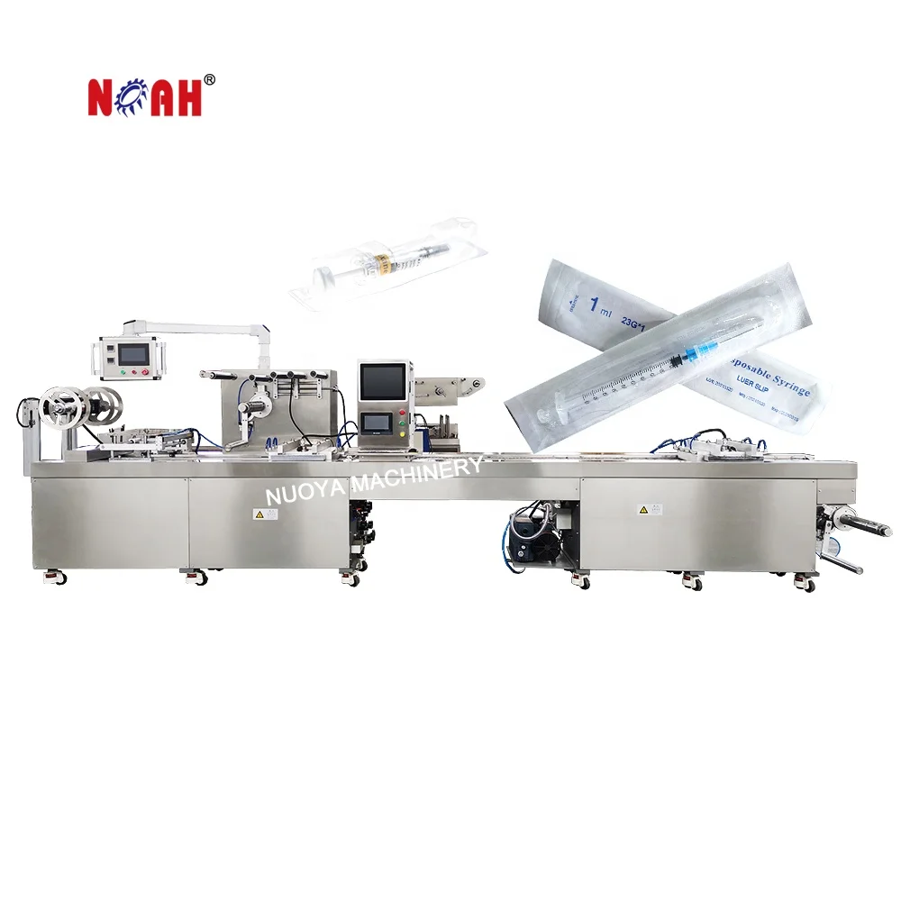 DPB-420 sterile dosing syringe negative pressure blood collection device medical supplies blister packing machine