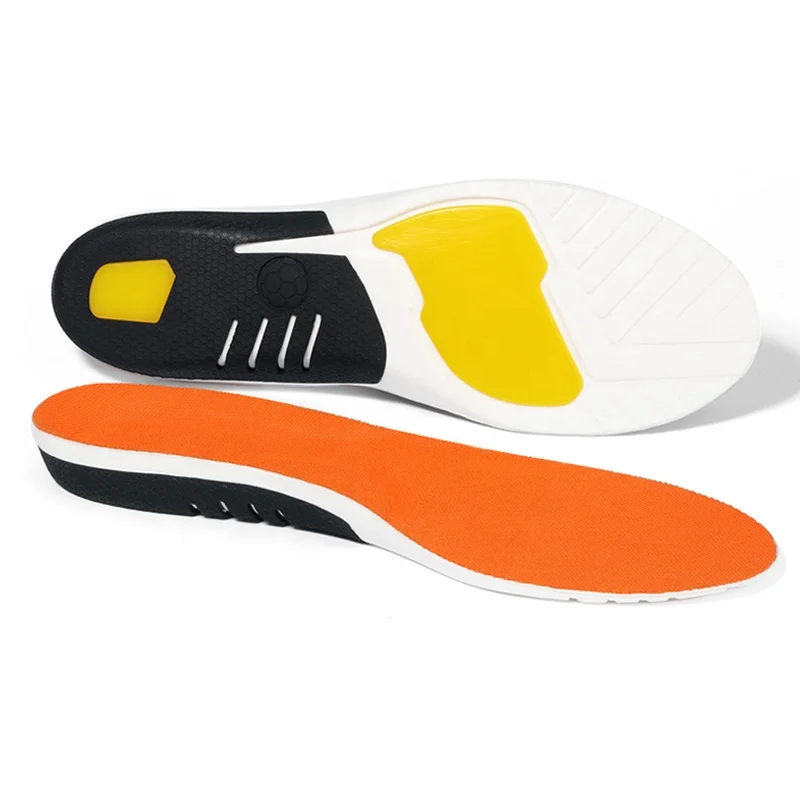 OEM/ODM Arch Support Orthotic Insoles for Flat Foot Plantar Fasciitis Relieve Heel Pain Pronation EVA Insole