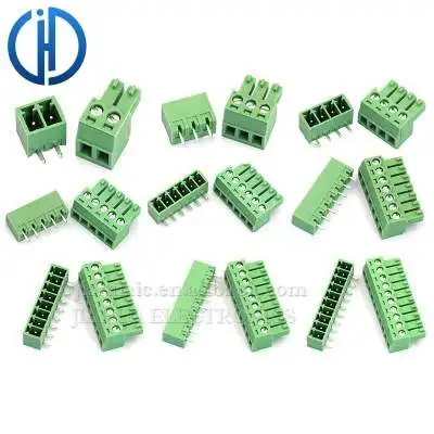  KF2EDG 81 мм прямой контактный разъем pcb штекер 2 3 4 5 6 7 8