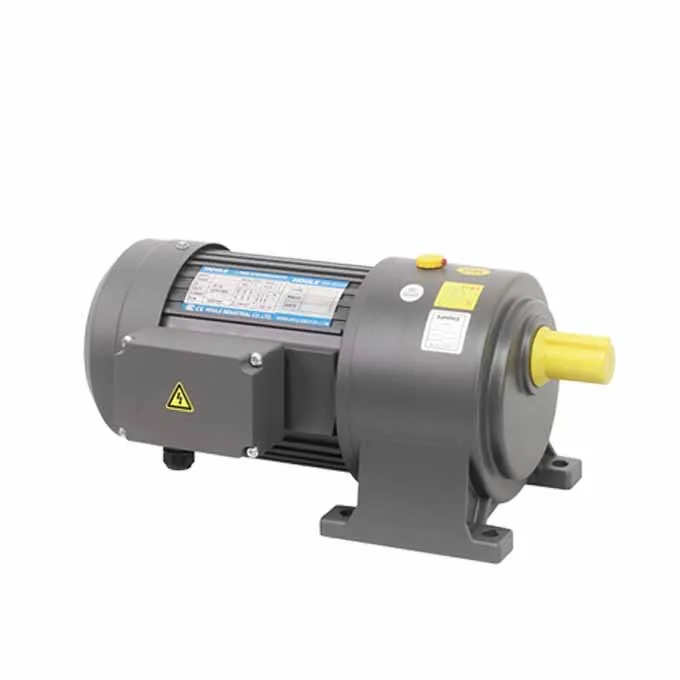 HOULE 0.4KW GHH/GHV AC small reduction motor low noise gear motor with brake