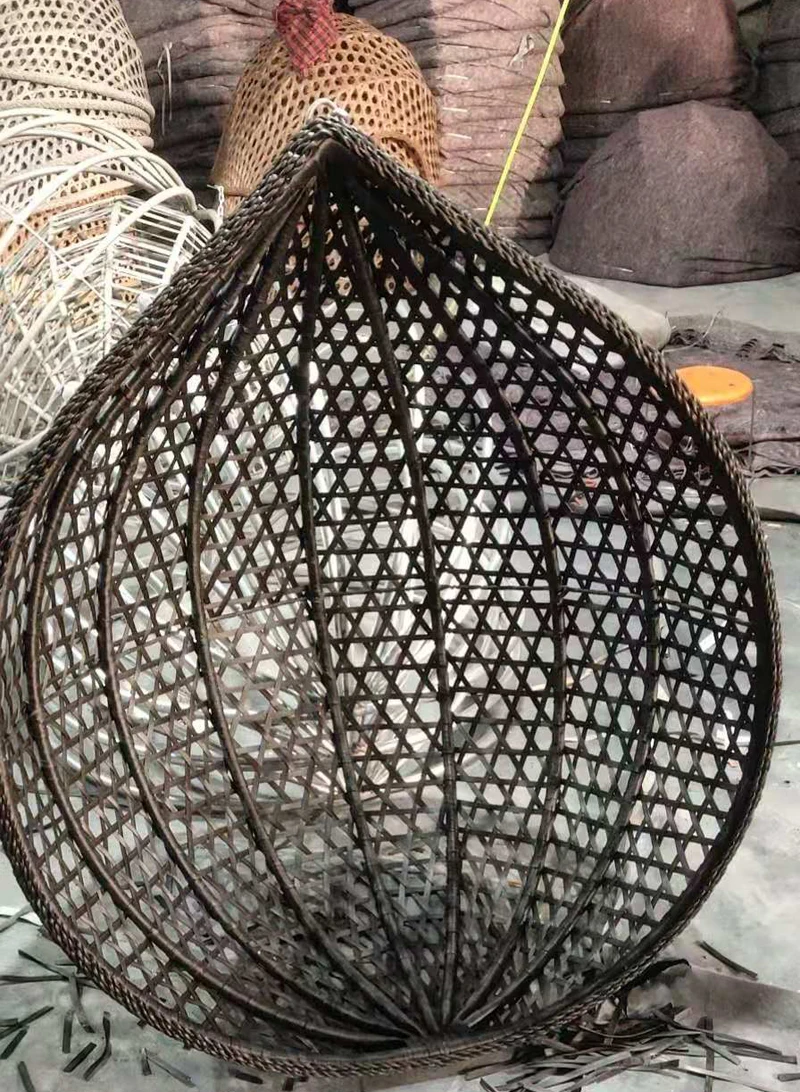 Swing Garden Chair Cushion Hanging Basket Swing Glass Chair Egg Hammock Cradle Outdoor Made In China