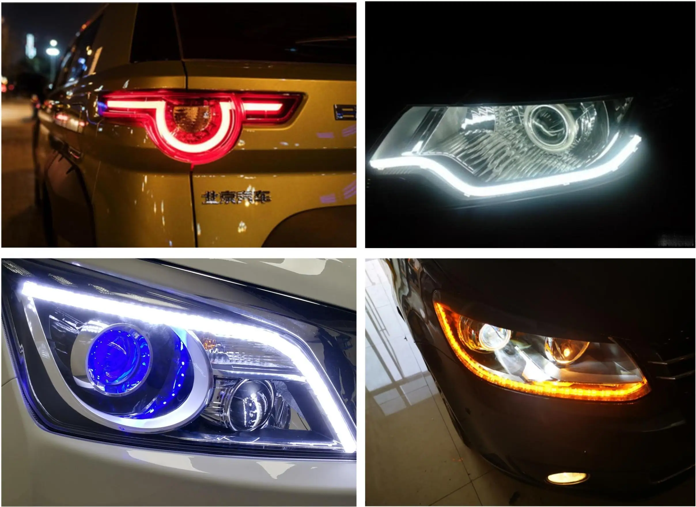 Yuliang 0.5W Side Emitting 4040 Red color 140mA smd led chip AEC-Q102 for Turn signal lamp brake lights automotive light