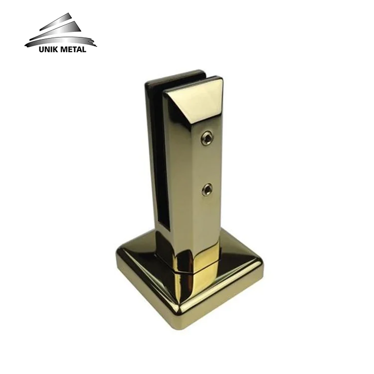 Frameless stainless steel 2205 304 316 glass pool spigot balustrade glass clamp glass spigot railing