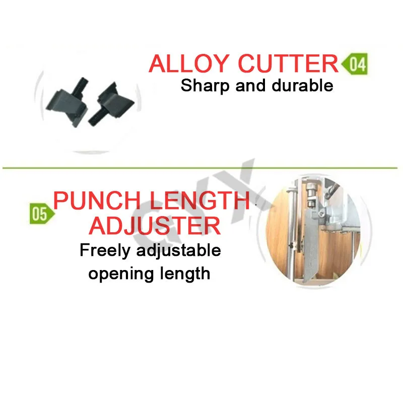 Portable wooden lock punching woodworking blinking slotting machine drilling machine woodworking slotting machine