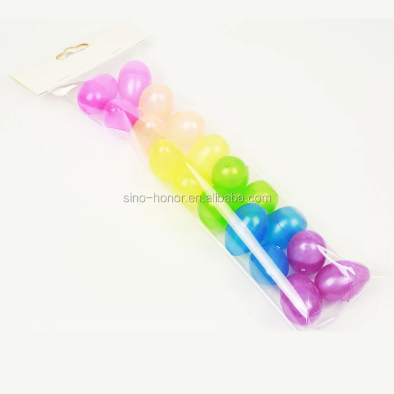 Small glossy Plastic Easter egg
